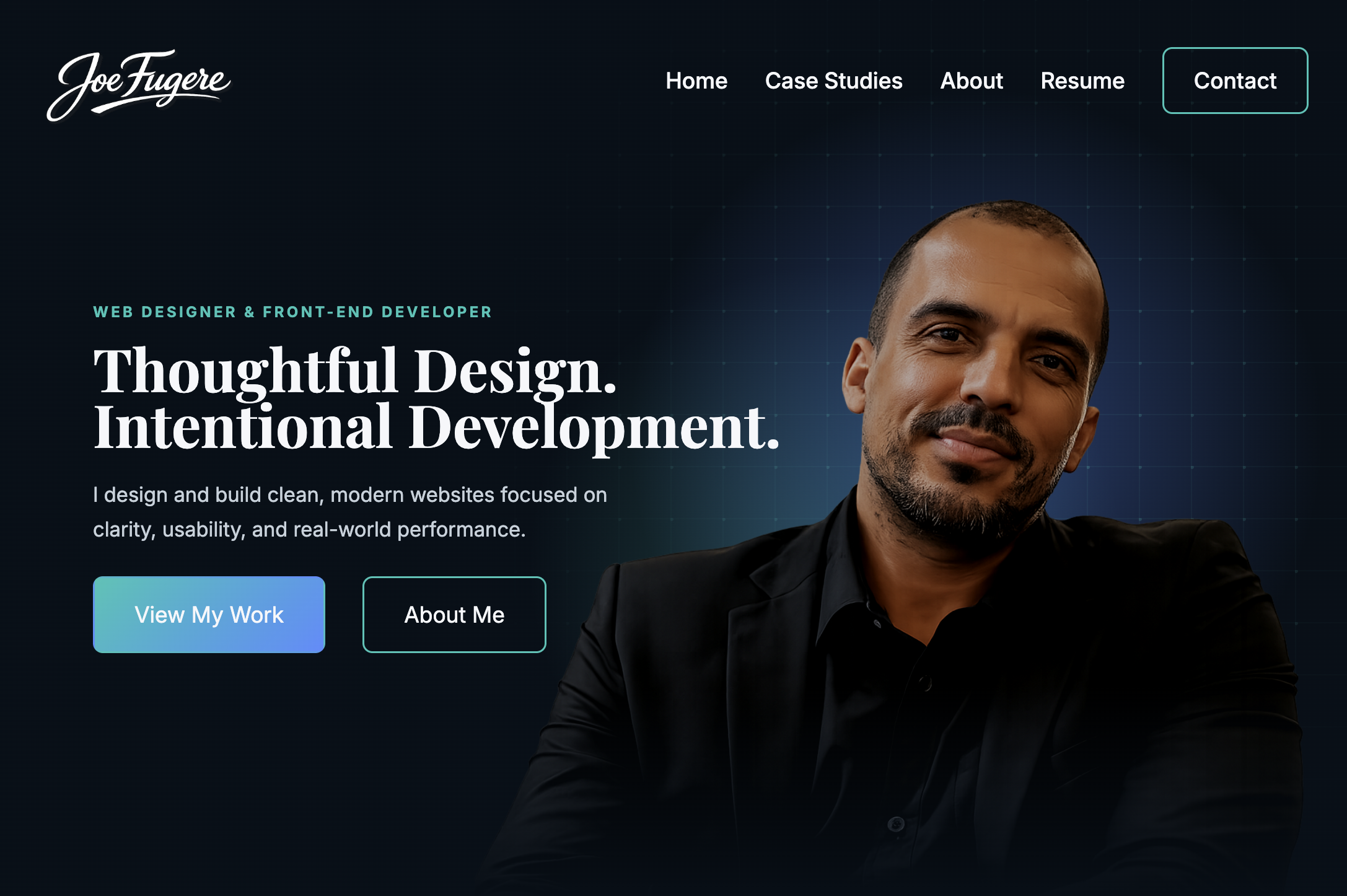 Joe Fugere portfolio project preview